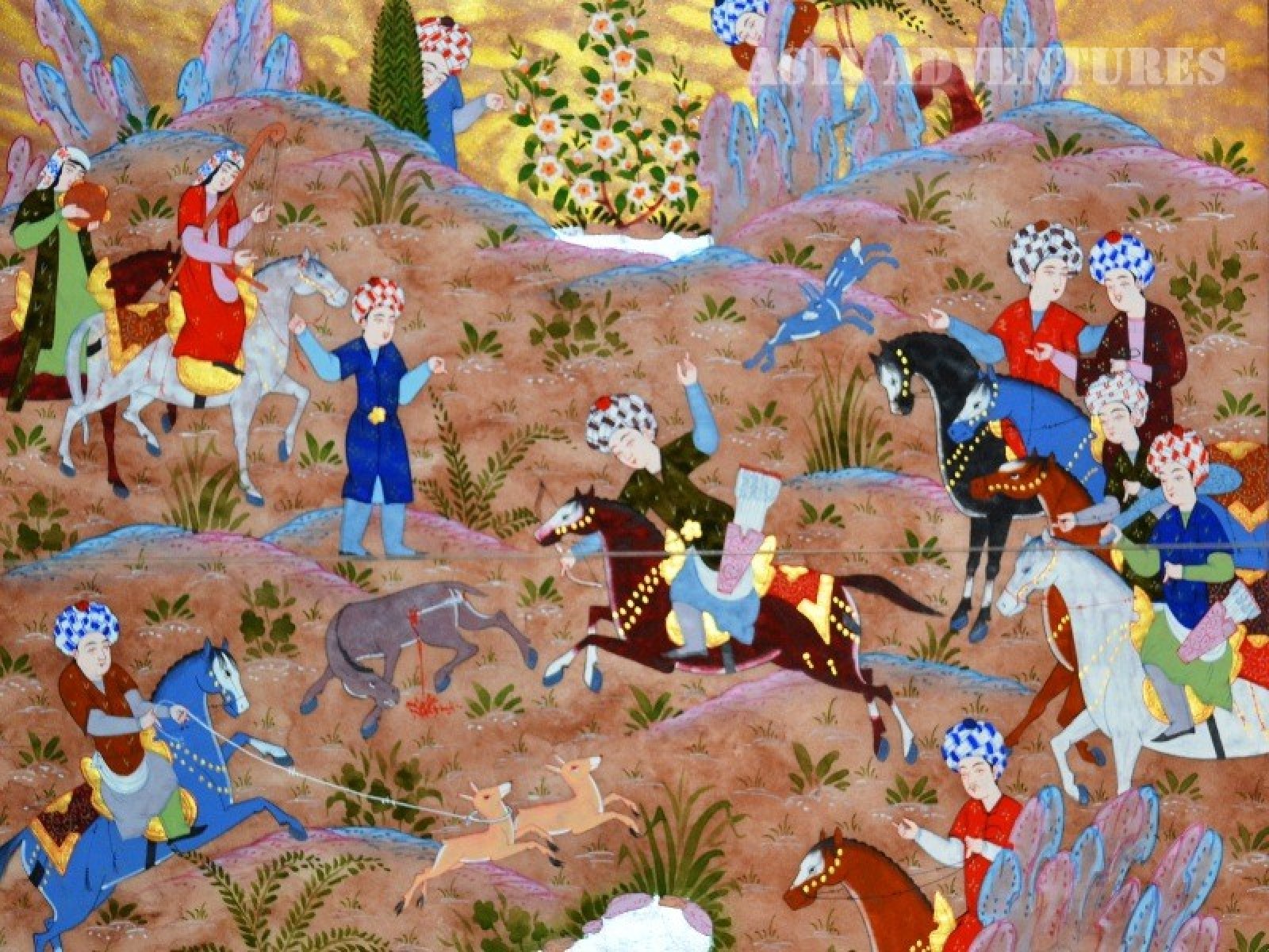 КОЛЛАБОРАЦИЯ «Когда цвет говорит: визуальный язык турецкой миниатюры и романов О. Памука»