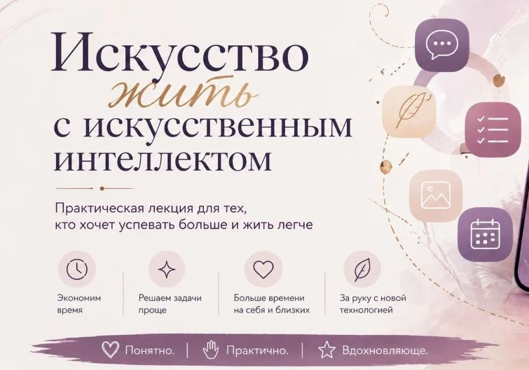 «ИСКУССТВО ЖИТЬ С  ИСКУССТВЕННЫМ ИНТЕЛЛЕКТОМ»